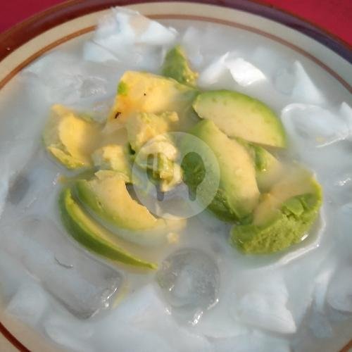 Es Kelapa Jeruk menu Es Kelapa Anggek, Cihapit