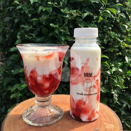 Jelly Milk rasa Mangga menu Baboo Corn Dogs, Banyumanik