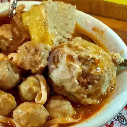 Sop IGA menu Bakso Kerikil Mas Tono, Depan Shelter PKL