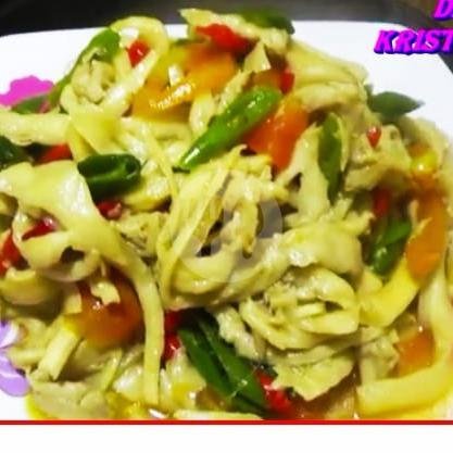 Cumi Cah Cabe Ijo menu BAKMI & SEAFOOD 89 JOGLO