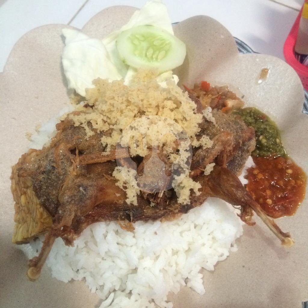 Nasi + Jamur Crispy menu Warung Pink Malang, Dinoyo