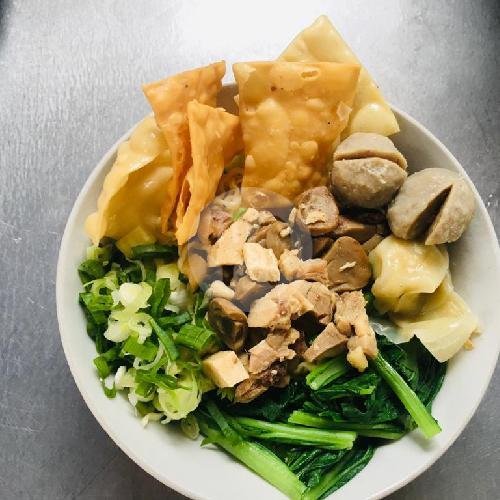 Bakmi Yamien Ayam Jamur Pangsit Rebus Bakso menu Bakmi Jhon, Tebet Timur