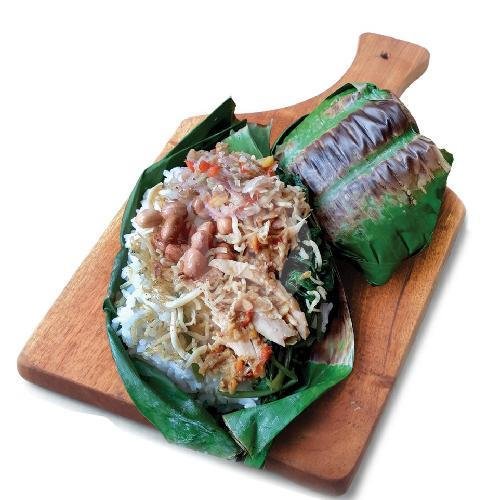 Nasi Bakar Betutu Ayam menu Betutu Lalah, Cihampelas