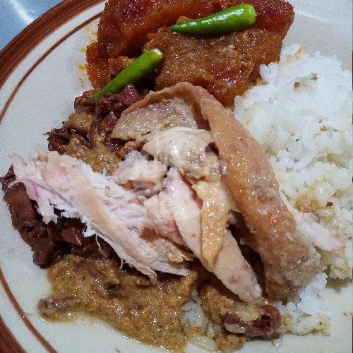 Nasi / Bubur Gudeg Tahu menu Gudeg Mbak Pirang by Bu Mardjo, Depok