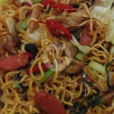 Mie Rebus Abs menu Nasi Goreng Candra, Pejaten