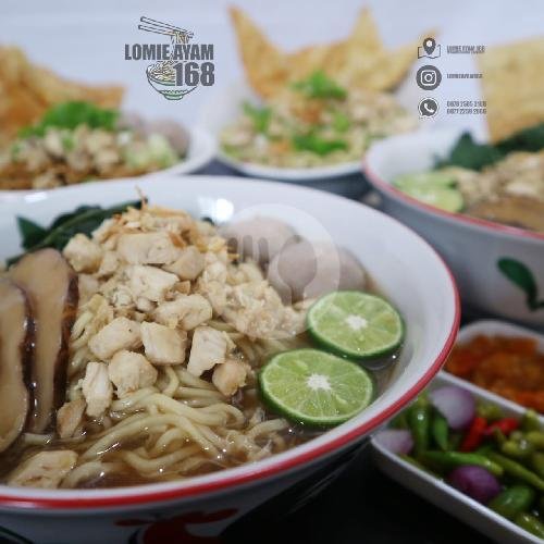 Nasi Cumi Cabe Ijo PEDASS menu Lomie Ayam 168, Taman Kopo Indah