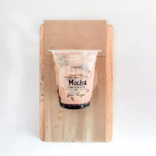 Iced Caffe Latte menu Jas Kopi, Matraman