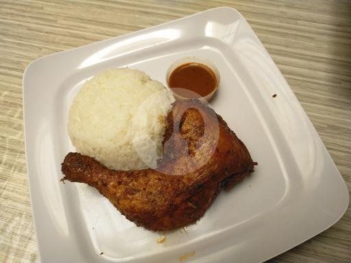Paket Nasi dan Paha Ayam menu Fave Grilled Chicken, Setiabudi
