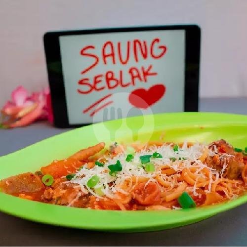 Seblak Sphagety Kombinasi menu Saung Seblak Indogriya (Seblak Denta), Perum. Indogriya, Klangenan