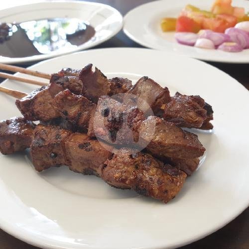 Sate Ati menu Sate Tegal Marem, Kebonjati