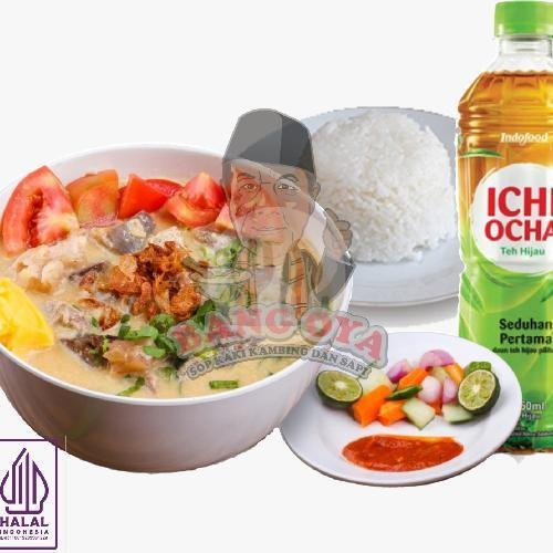 Paket Oya 2 menu Bang Oya Sop Kaki Kambing dan Sapi, Sukolilo