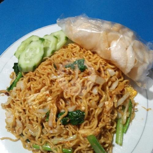 Bakmi Goreng Telur Ceplok/dadar menu Nasi Goreng Sedap Malam, Kebon Agung
