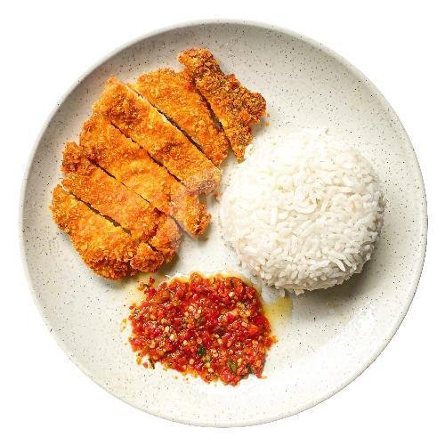 Es Jeruk 16 Oz menu Katsu Express, Nginden