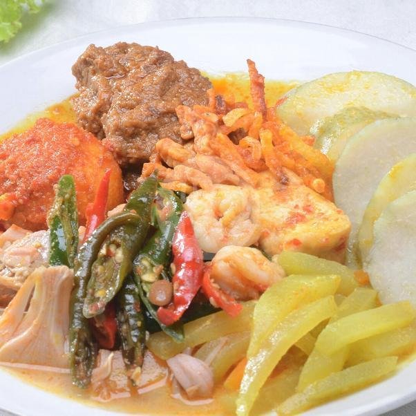 Bakso Udang menu Lotus Mie Udang Singapore, Komplek Carina Sayang