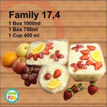 Salad Buah 750 Ml menu Salad Buah Yuu, Ciganjur