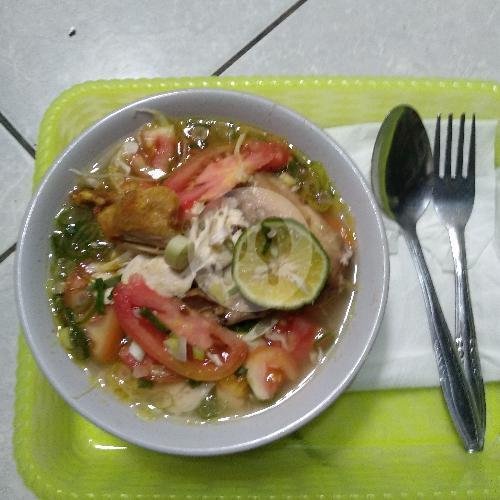 Soto Ayam menu Soto Tangkar Kang Jaya, Klender