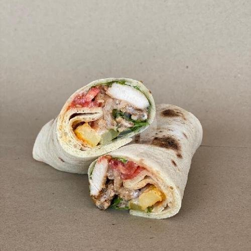Kebab Shawarma Besar menu Almazaq Kebab, Pasuruan
