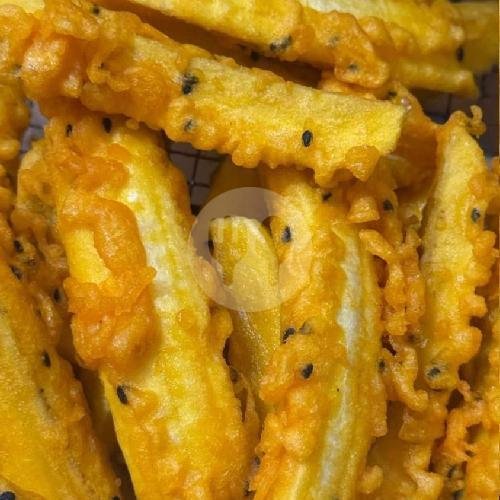 Stik Pisang Coklat Keju menu Ayam Goreng Sambel Setan, Mejasem