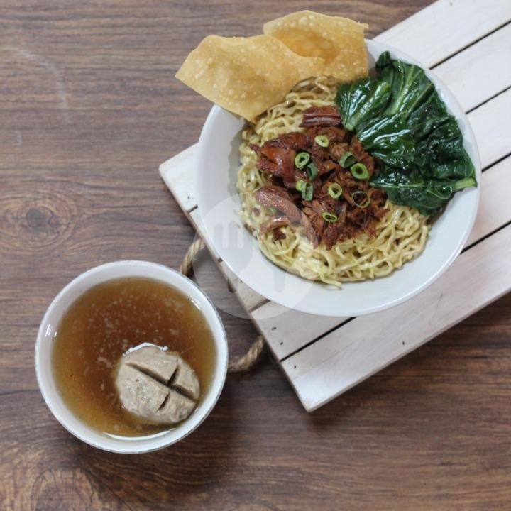 Bakmi Ayam Komplit menu Bakmi DKI, Pasar Slipi Jaya