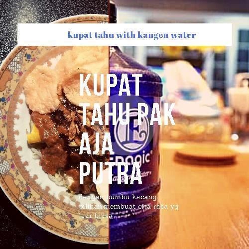 Kupat Tahu Pak Aja + Telor Rebus menu Kupat Tahu Pak Aja Putra, Cikutra