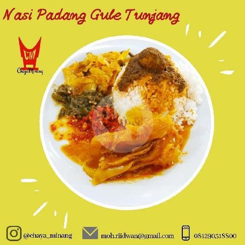 Nasi Padang Ikan Kakap Gulai menu Restoran Padang Chaya Minang, Tebet