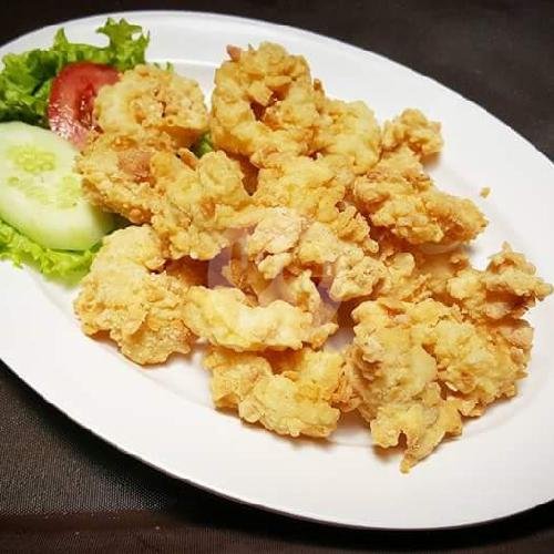 Ayam Goreng Tepung menu Bakmie dan Seafood DM, Bangka