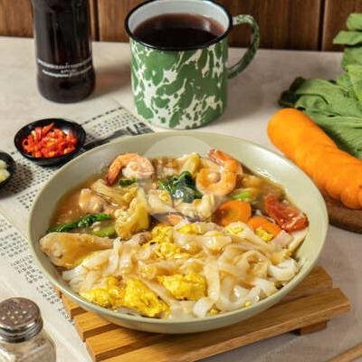 Tamie Capchay menu Kwetiaw Medan Akiat, Mayjend Sungkono