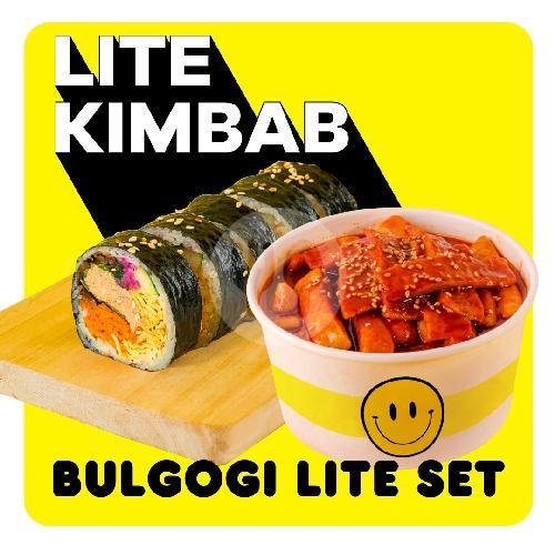 Set Bulgogi Lite Kimbab menu Smile Kimbab, Lotte Shopping Avenue