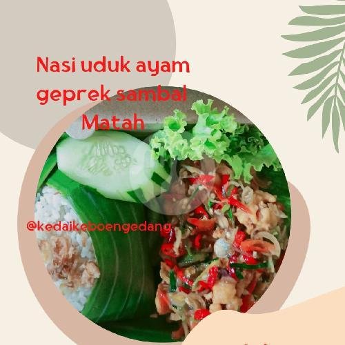 Nasi Uduk Paket PPKM menu Kedai Keboen Gedang Nasi Uduk dan Sambelan, Jalan Raya Meri no 297A