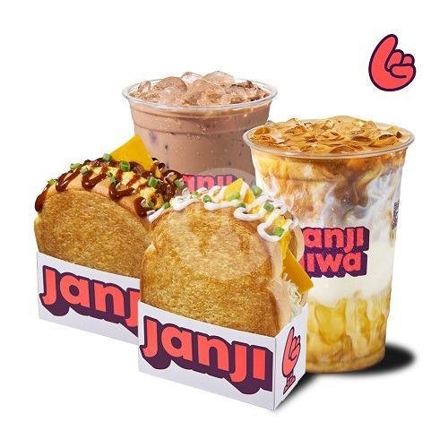 Jajan Berdua mulai dari 34k menu Kopi Janji Jiwa & Jiwa Toast, Taman Kuliner Pinang