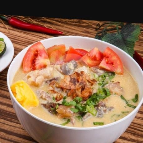 Soto Kaki Campur Paru menu Soto Betawi Bang Ali, H. Samali