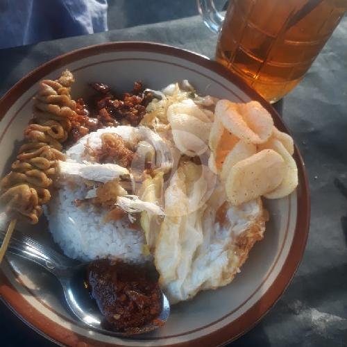 Nasi Uduk + Telur menu Ketoprak Bang Jawir, Sadewa