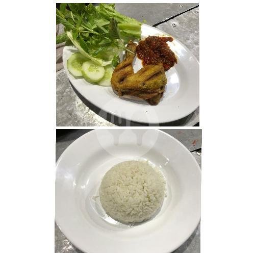 Nasi Ayam goreng sambel merah Dada menu Seafood Pak Muryadi, Tebet Utara 1