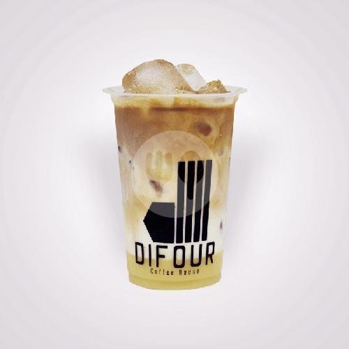 Kaffae Yen - Large menu DiFour Coffee House, Pangkur