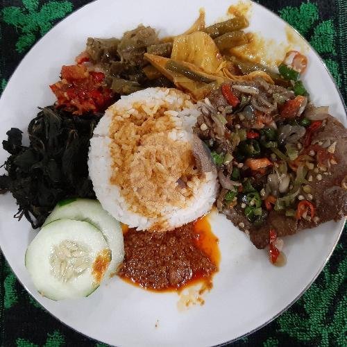 Jengkol (Tanpa Nasi) menu RM Duta Andalas Masakan Padang, Kusumanegara bonbin