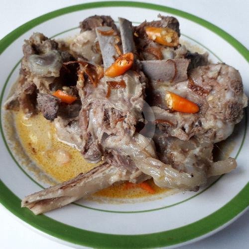 Nasi Putih menu Sate Kambing Muda Hm. Nuri