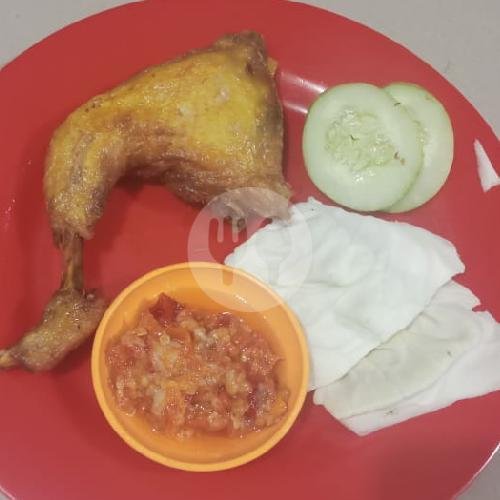 Ayam Penyet Sambel Ijo/Merah menu Pecel Lele Barokah Sukabirus