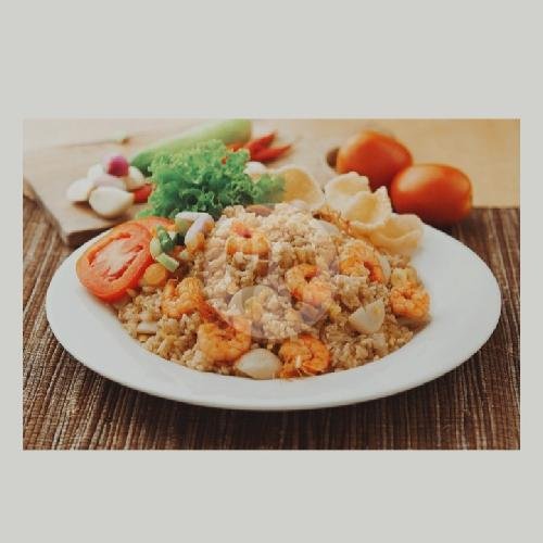 Nasi Goreng Ayam + Telur Dadar menu Ayam Geprek Hi dan Nasi Goreng, Mantrijeron