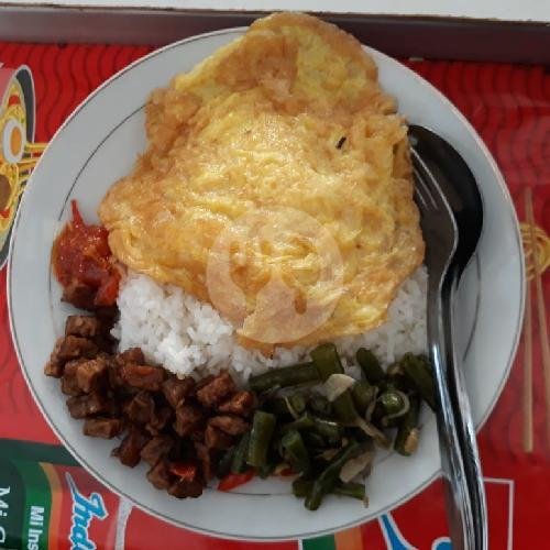 Nasi Telor Amor menu Warmindo Amor, Umbulharjo