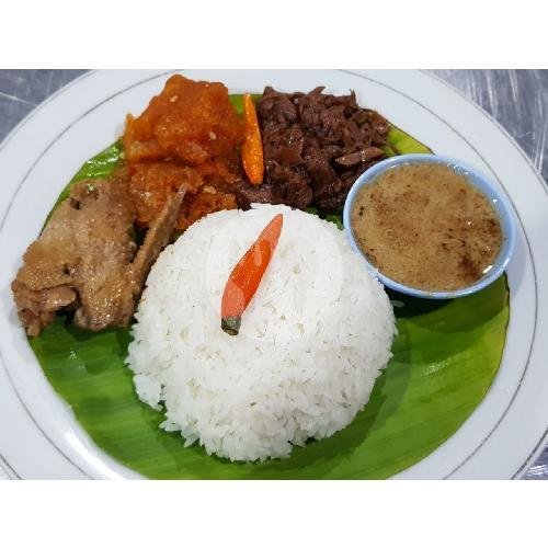 Nasi Gudeg Krecek Kepala menu Gudeg Ceker Bagong, Godean