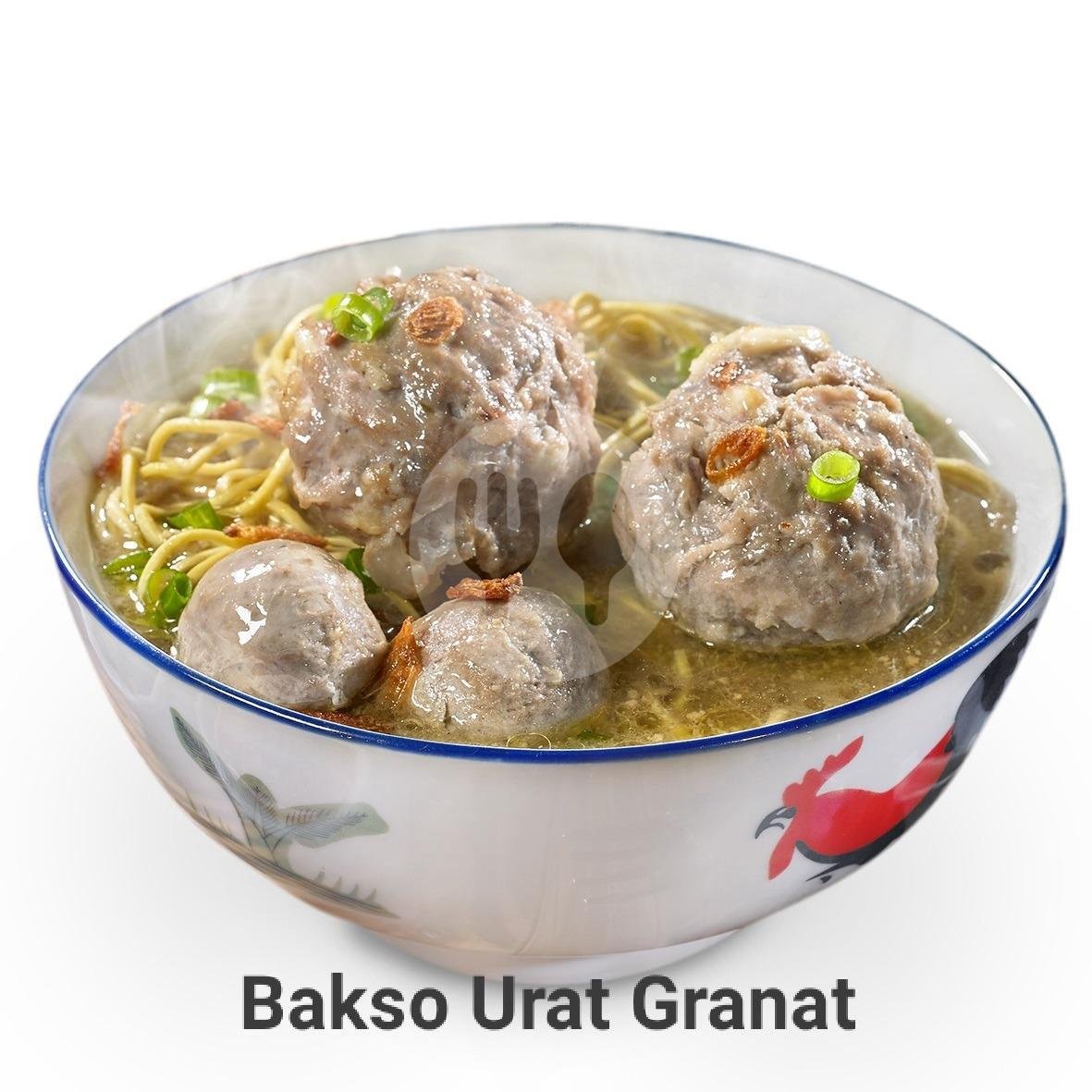 Bakso Isi Daging menu Bakso Solo Samrat, Mangga Besar