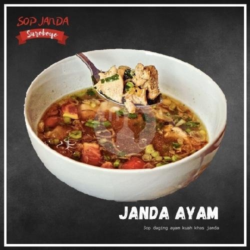 NASI PUTIH menu Sop Janda Suroboyo, Mulyosari
