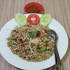 Bakmi Karet Jepang Porsi Regular menu Bakmi Karet Bu Kur, Sawah Besar