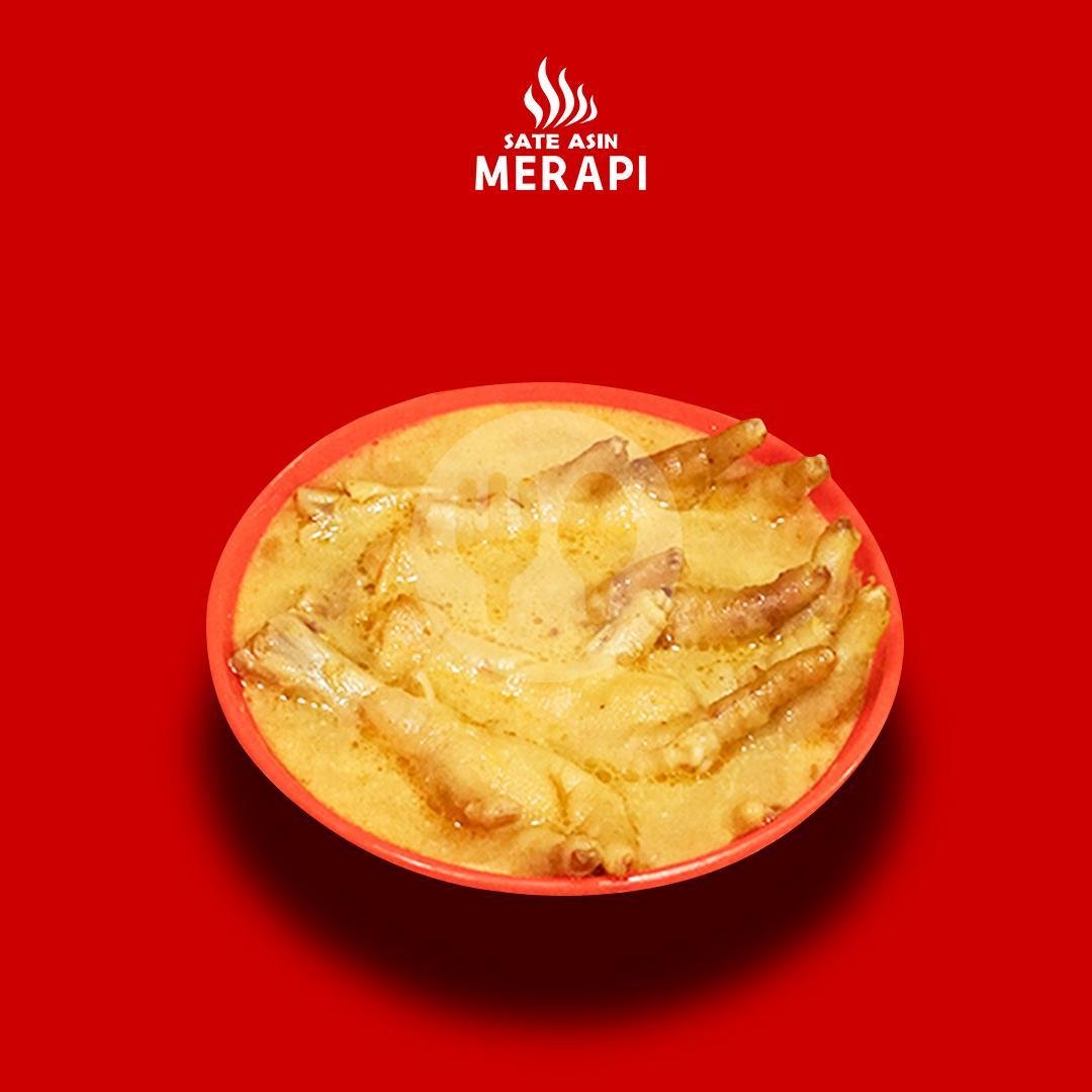 Pentol Merapi menu Sate Asin Merapi Wiyung, Jl. Raya Lidah Wetan 39