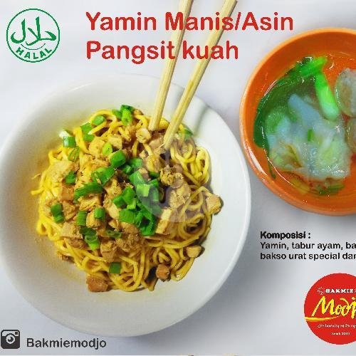 Yamin Asin / Manis Pangsit Kuah Komplit menu Bakmie Modjo, Kawista