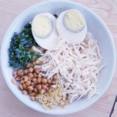 Bubur Ayam Telur(Pake Cup) menu Bubur Ayam Muara Algifhari, Cisaranten Kulon