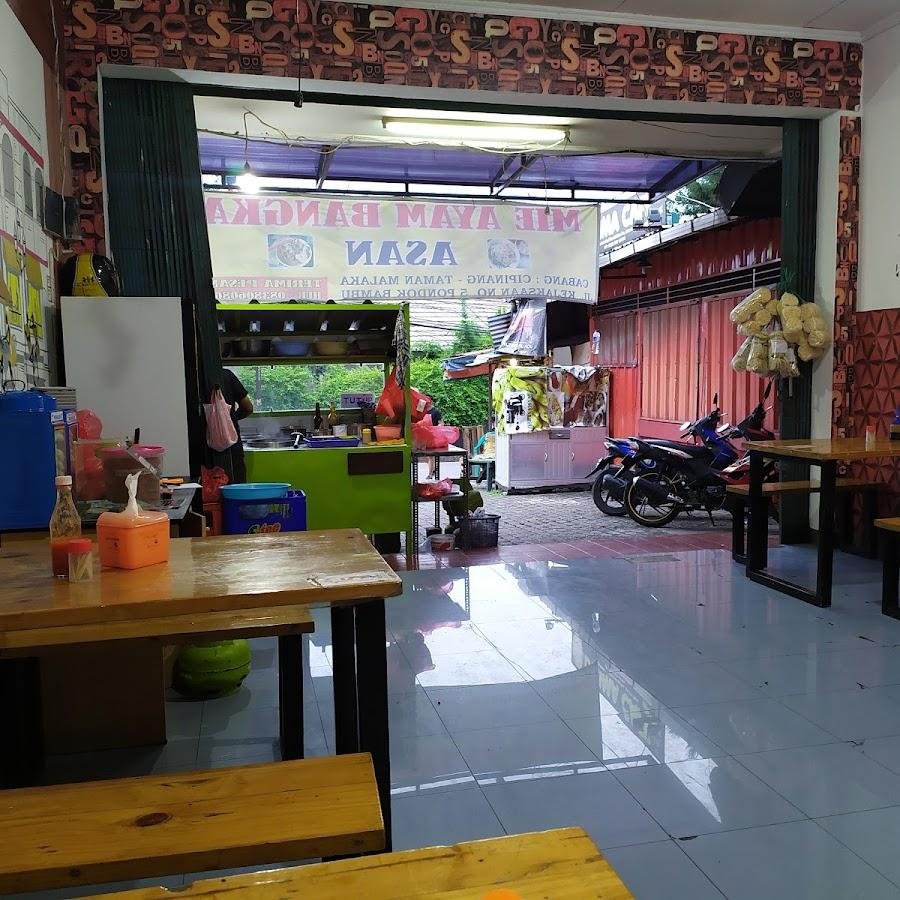 Mie Ayam Bangka Asan, Pondok Bambu