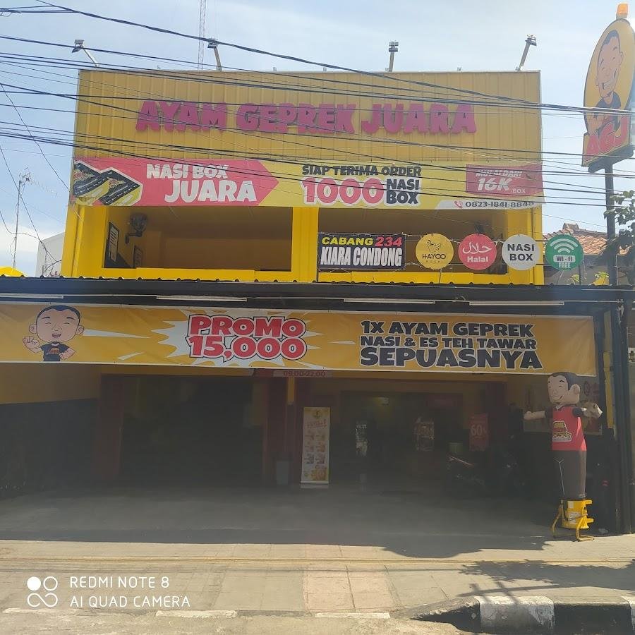 Ayam Geprek Juara, Kiara Condong