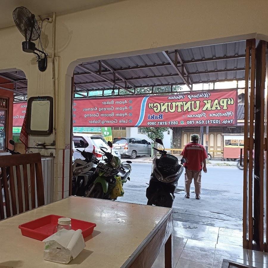 Warung Makan Pak Untung, Baki