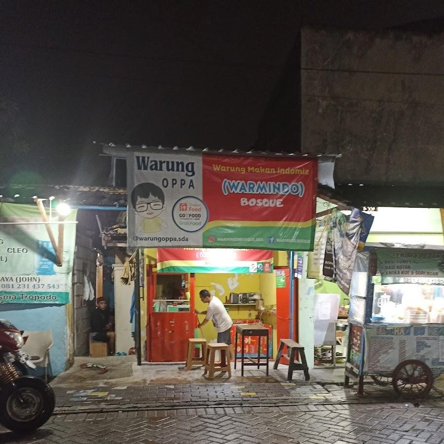 WARUNG OPPA, Wisma Tropodo